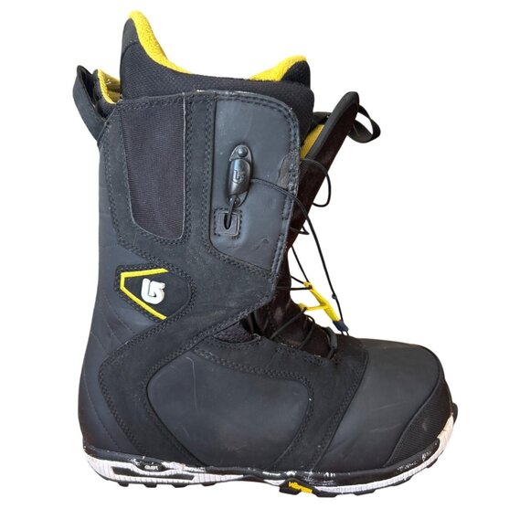 Burton Imperial Imprint 3 Men's Size 10 Snowboard Boots Black Yellow - Picture 1 of 8